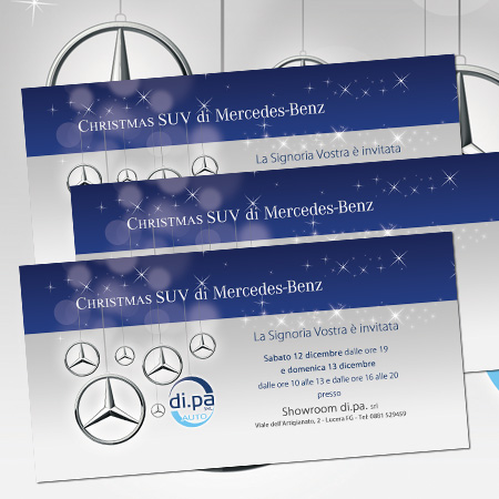 'Christmas Suv di Mercedes Benz': Sabato 12 e Domenica 13 Di.Pa. srl